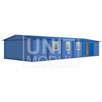 (МЗ-04) Модульное здание из шести блок-контейнеров одноэтажное