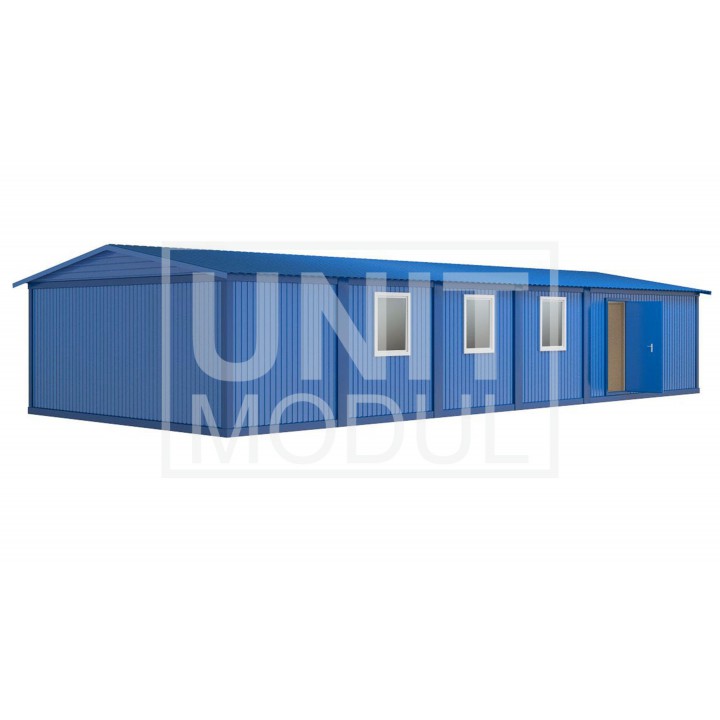 (МЗ-04) Модульное здание из шести блок-контейнеров одноэтажное недорого