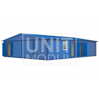 (МЗ-06) Модульное здание из восьми блок-контейнеров 