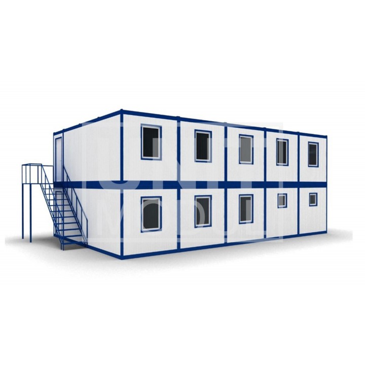 (МЗ-07) Модульное здание из десяти блок-контейнеров недорого
